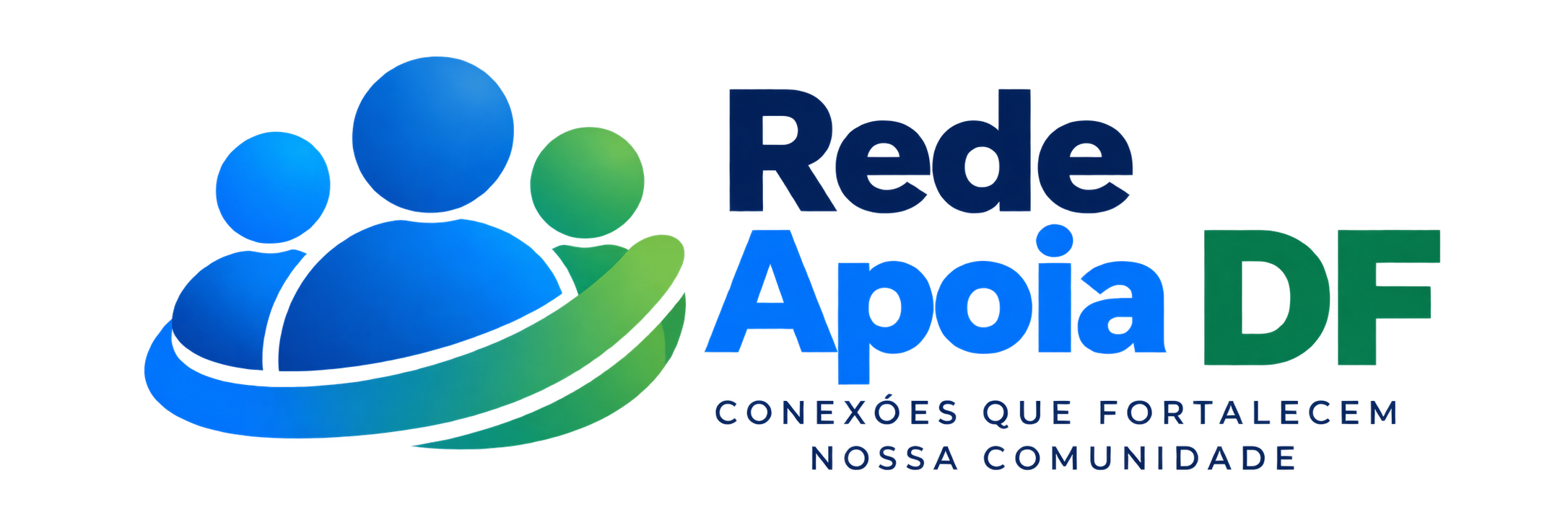Logotipo oficial do aplicativo Rede Apoia DF